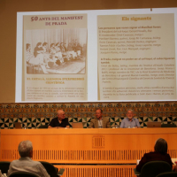 Oriol Ramis reivindica una nova declaració en favor del català científic, cinquanta anys després del Manifest de Prada