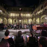 El cicle <i>Música al claustre de l’IEC</i> es tanca amb un concert dedicat als cants de Carles Riba 