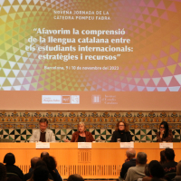 La Novena Jornada de la Càtedra Pompeu Fabra planteja estratègies per a la comprensió de la llengua catalana entre els estudiants internacionals 